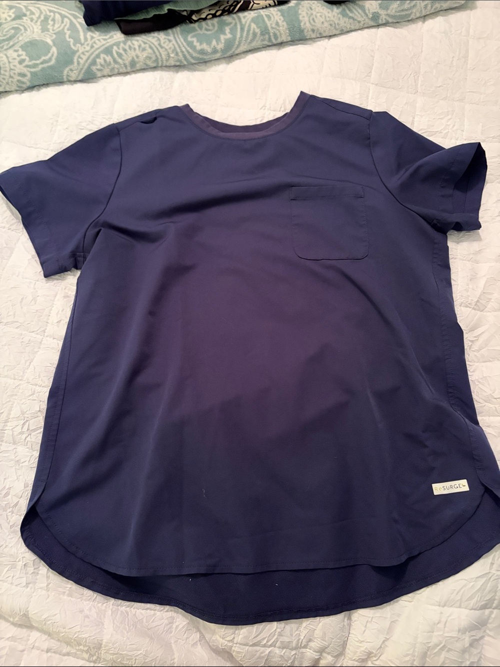 Women’s Crew Neck Scrub Top